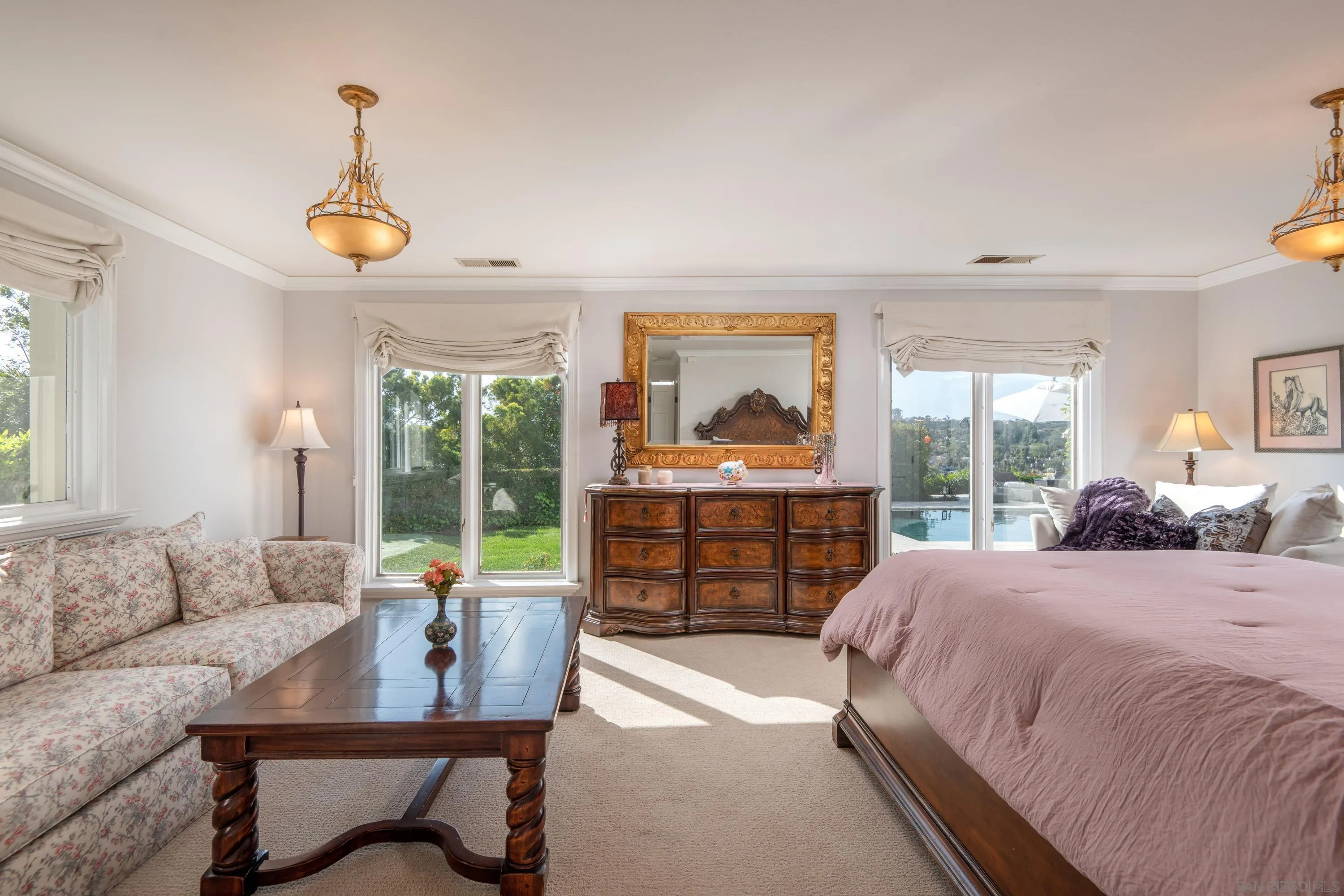 3023 Paseo Cielo Rancho Santa Fe, CA 92067 - Photo 27 of 33 a living room with furniture and a window