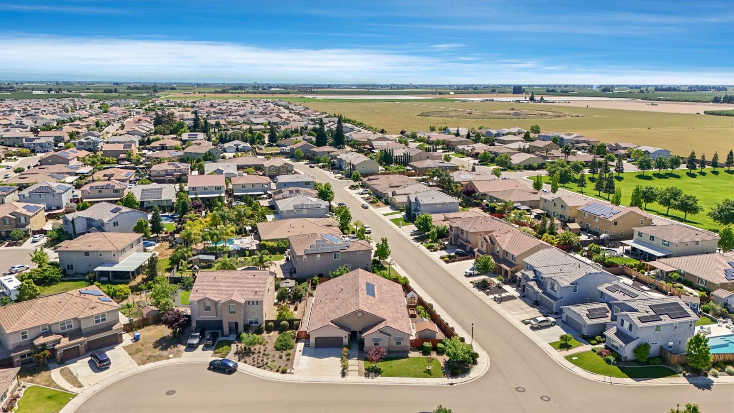 2364 Inyo Place Manteca, CA 95337 - Photo 65 of 69 an aerial view of a city