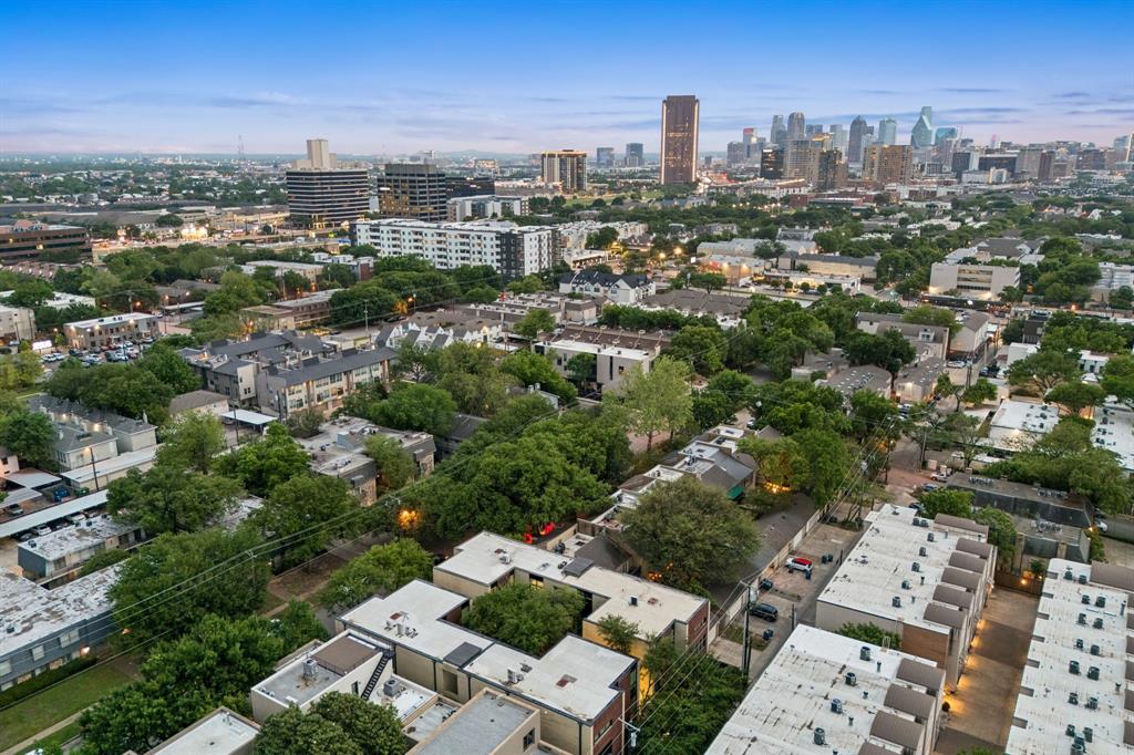 4321 Travis Street Dallas, TX 75205 - Photo 39 of 40 an aerial view of a city with lots of residential buildings
