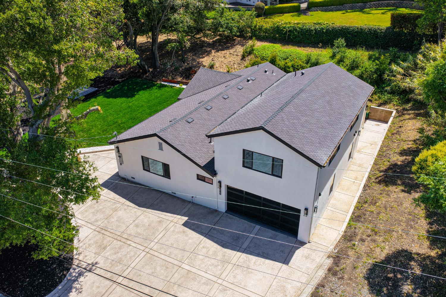1543 Rancho View Drive Lafayette, CA 94549 - Photo 76 of 86 an aerial view of a house with a yard