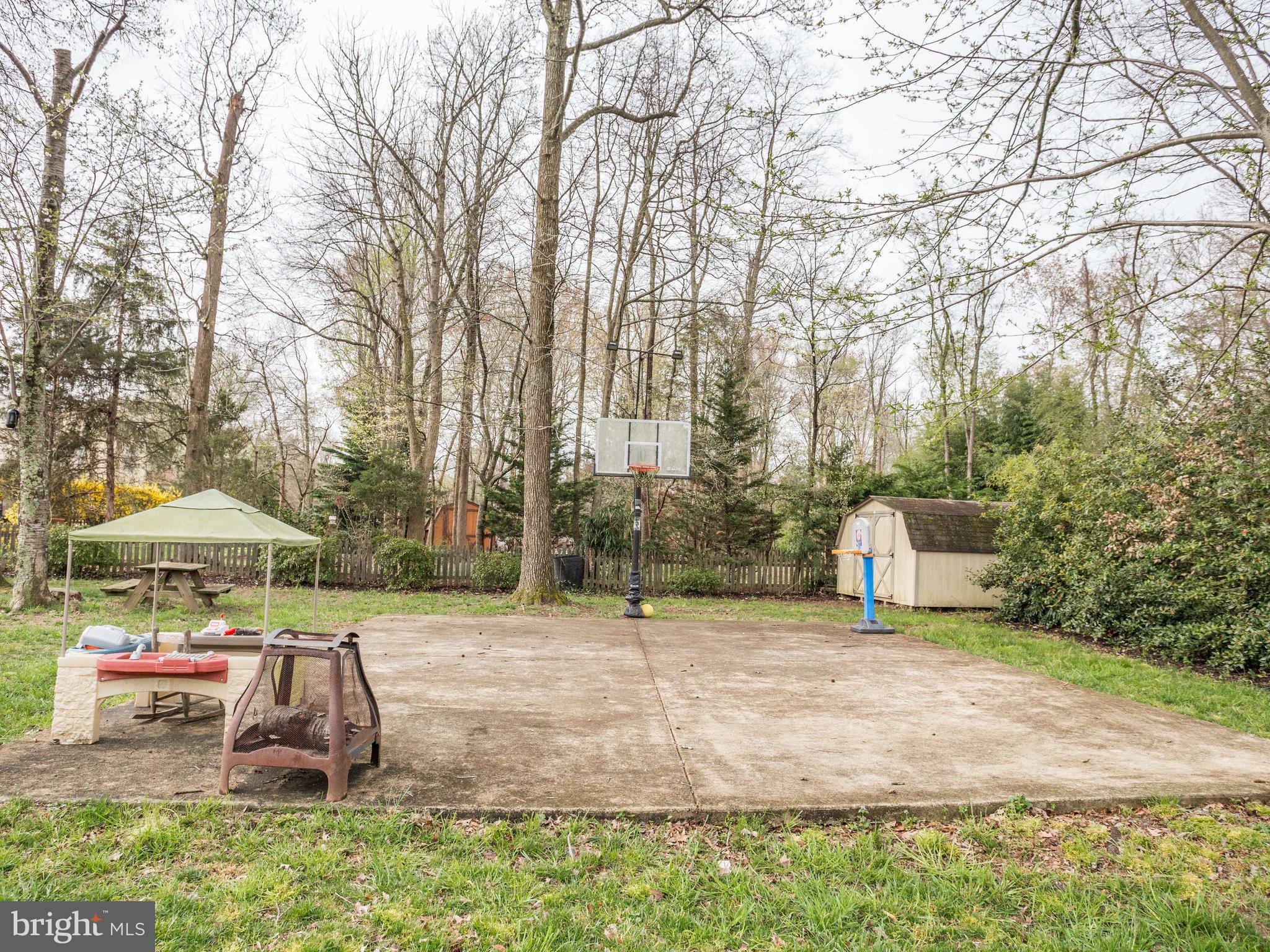 14701 April Street Accokeek, MD 20607 - Photo 50 of 55 Basketball hoop area/Backyard/Shed
