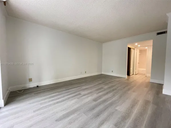 wooden floor and empty room