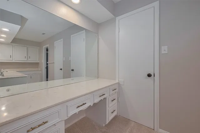 a view of a park with a slide