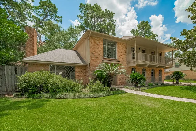 a view of a entryway door front of house