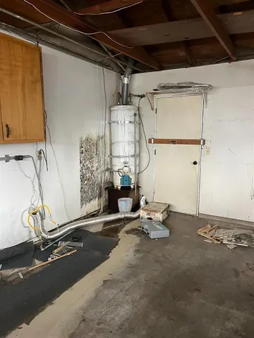 a room with gym equipment