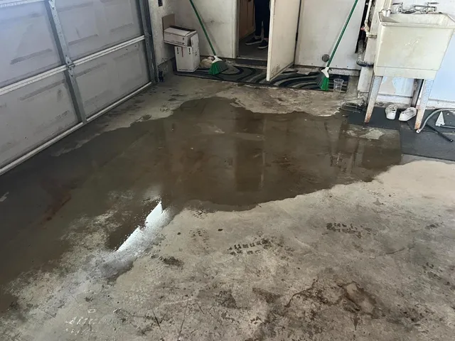 a view of water heater room