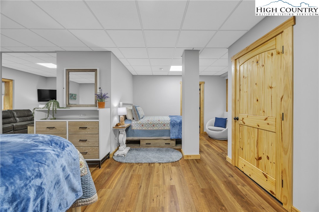201 Eagles Nest Trail West Jefferson, NC 28694 - Photo 33 of 43 a view of living room with furniture and wooden floor