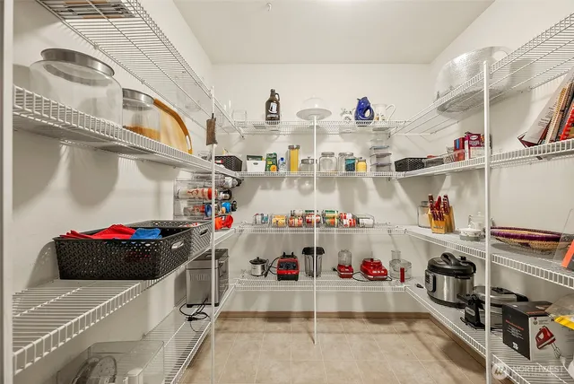 a view of storage and utility room