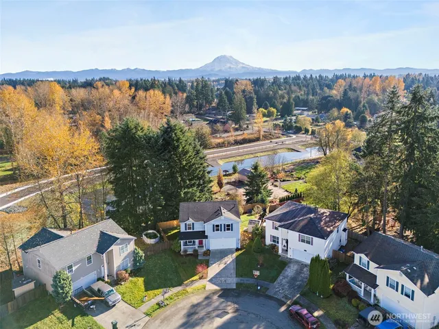 a view of a city with lake