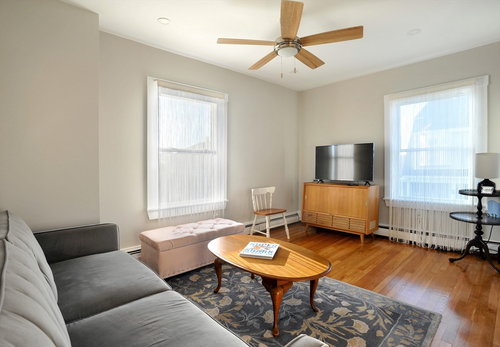 69 Beach Avenue Hull, MA 02045 - Photo 19 of 27 a living room with furniture and a flat screen tv