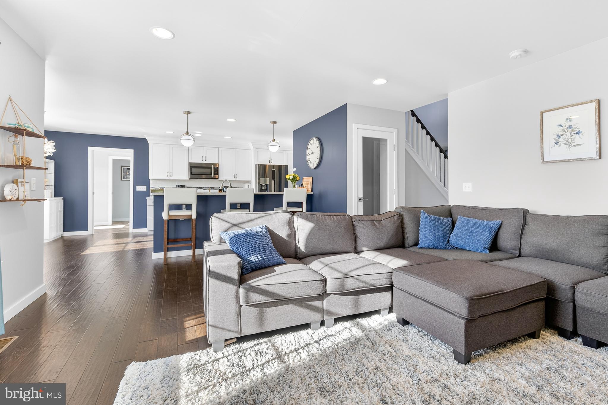 32 Katherines Way Lancaster, PA 17602 - Photo 12 of 42 a living room with furniture and kitchen view