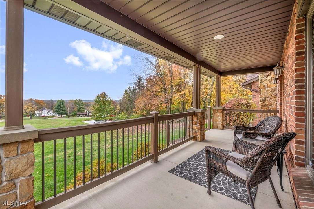 16340 Galehouse Road Doylestown, OH 44230 - Photo 4 of 50 Balcony featuring a porch