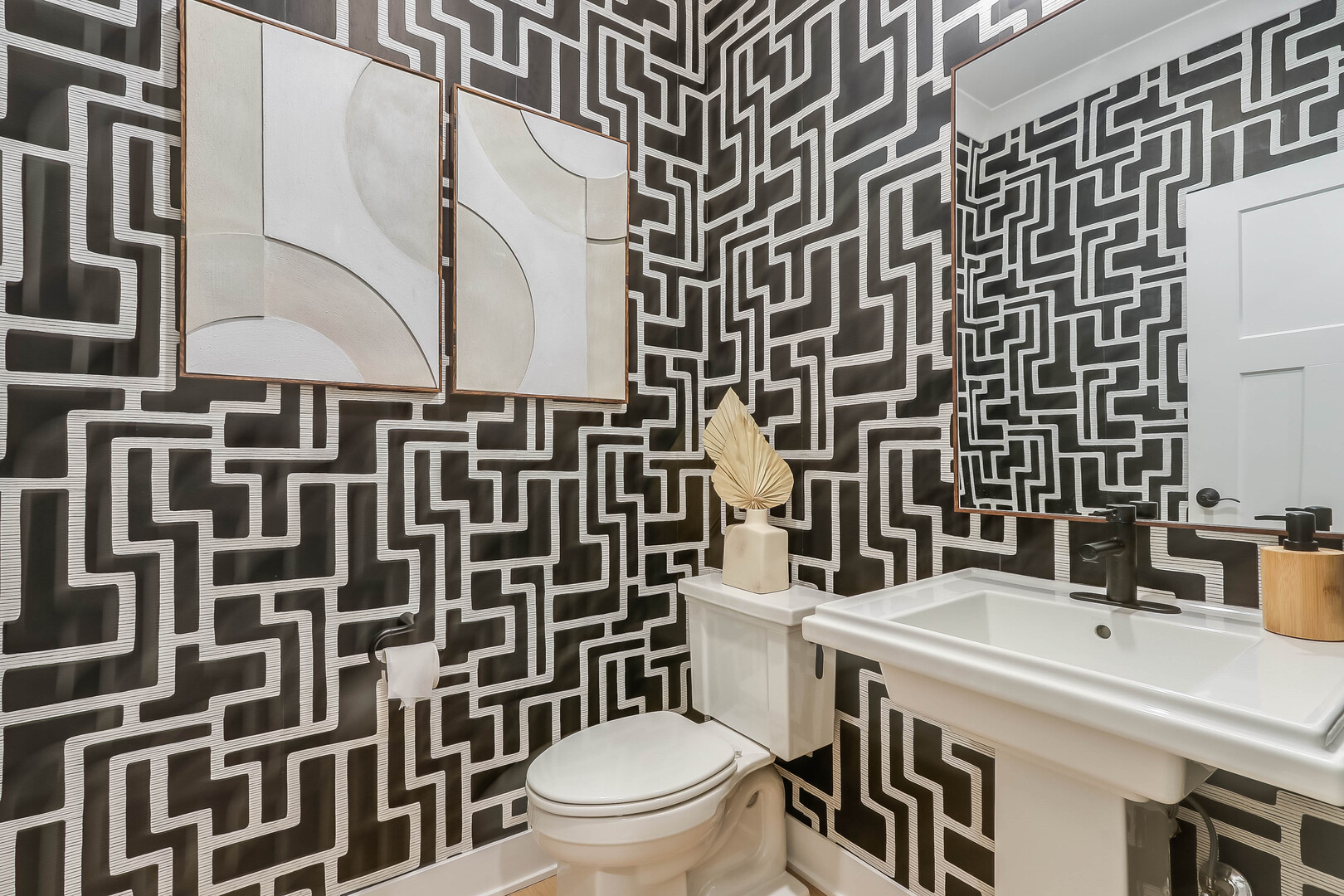 10772 Chadsey Road Huntley, IL 60142 - Photo 29 of 29 a bathroom with a sink a toilet and shower curtain