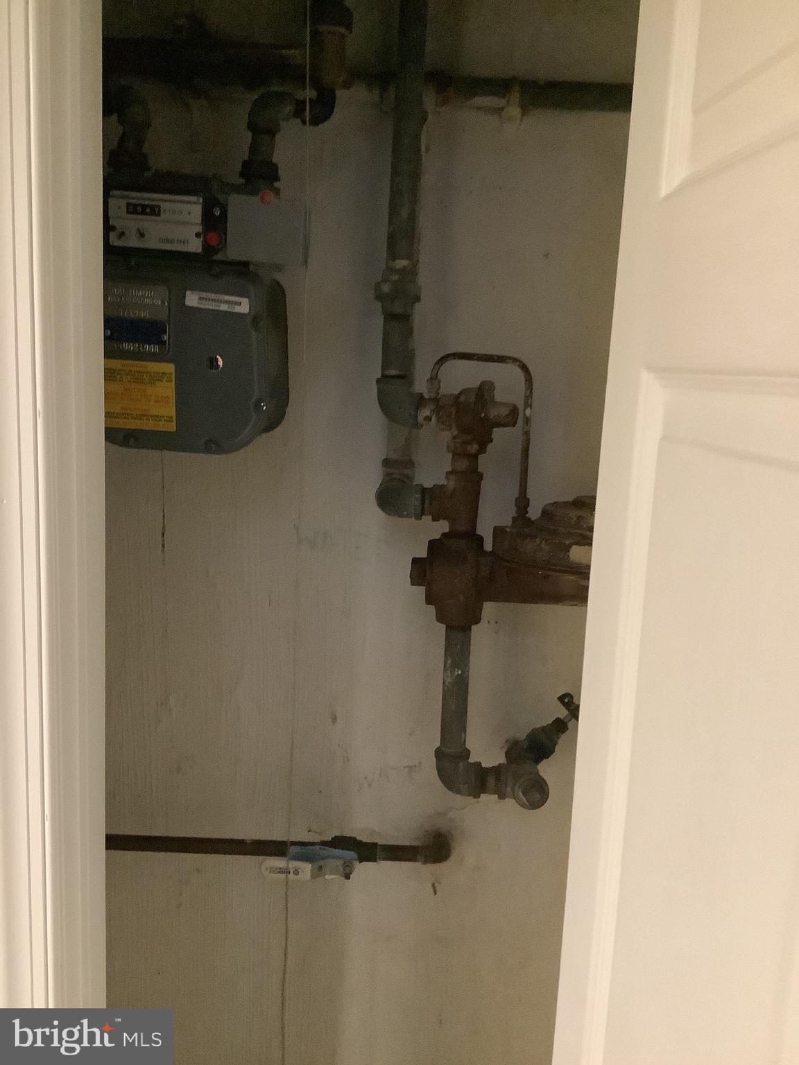 1782 Stokesley Road Baltimore, MD 21222 - Photo 23 of 45 Gas Meter Water shut off valve