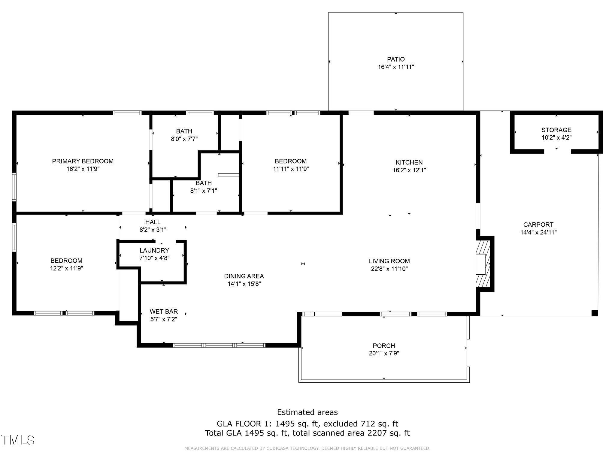405 Roxanne Drive Raleigh, NC 27603 - Photo 48 of 48 a picture of a floor plan
