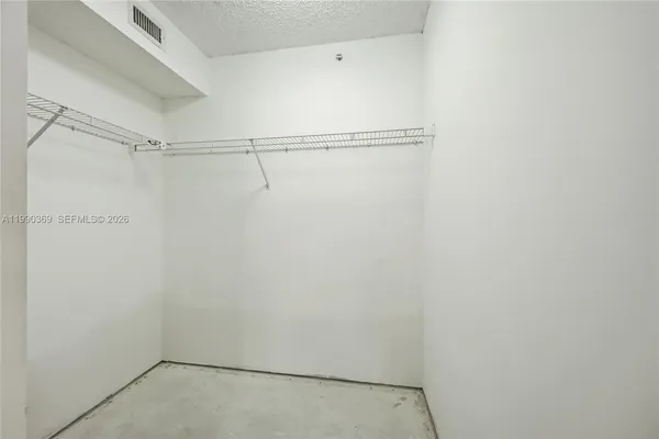 a view of a storage and utility room