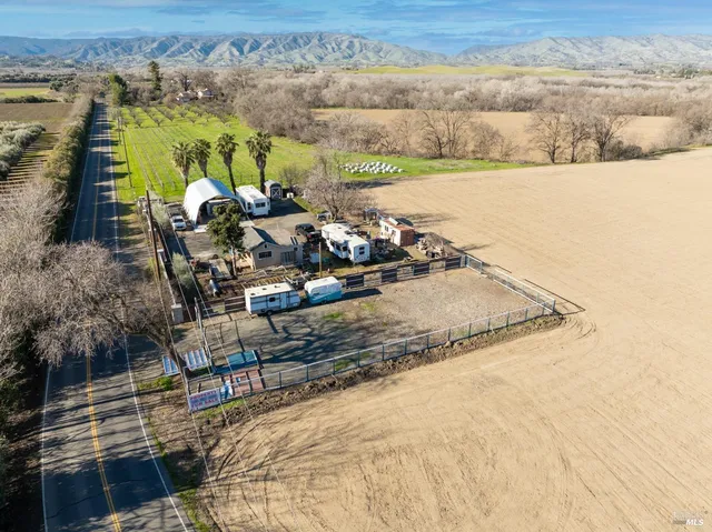 a view of swimming pool with a yard