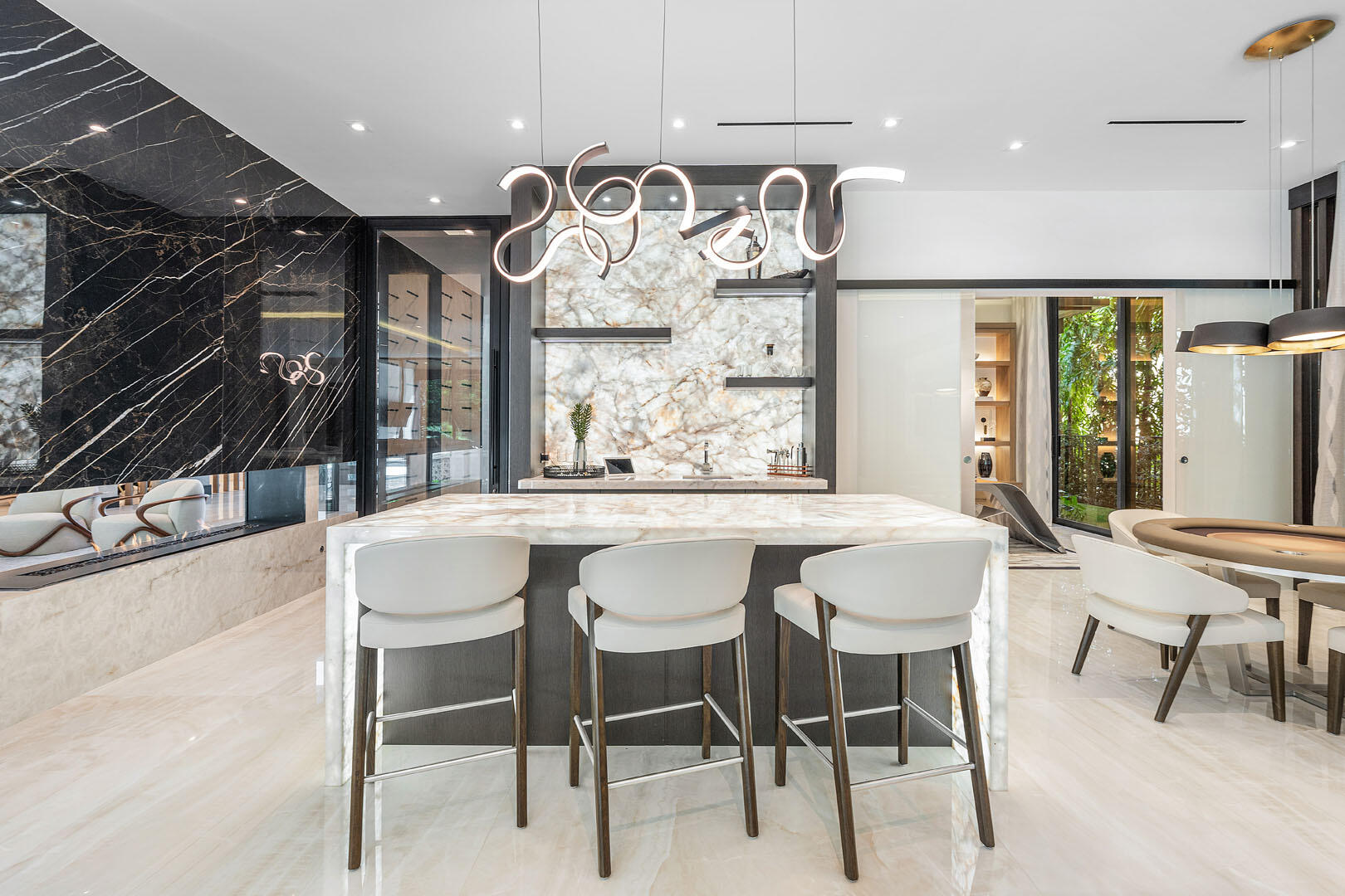 212 Alexander Palm Road Boca Raton, FL 33432 - Photo 30 of 75 a dining room with furniture and window