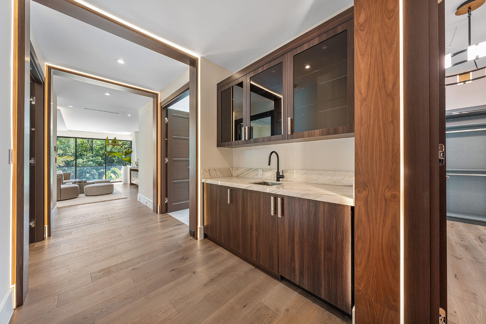 212 Alexander Palm Road Boca Raton, FL 33432 - Photo 48 of 75 a bathroom with a double vanity sink and mirror