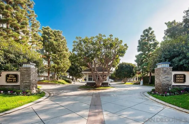 a building with trees in front of it