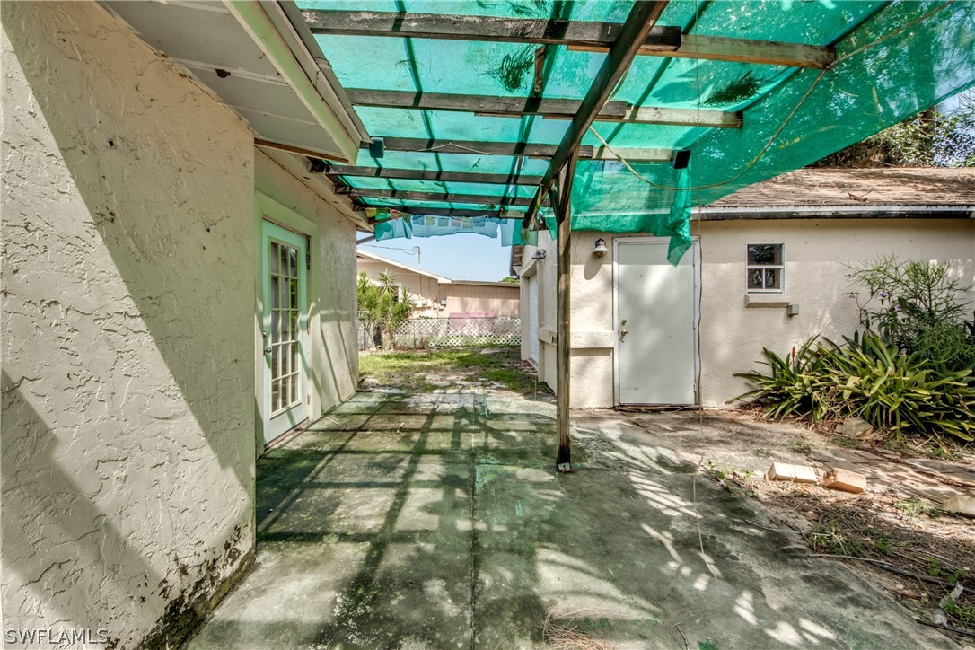 18481 Iris Road Fort Myers, FL 33967 - Photo 24 of 28 a view of a porch