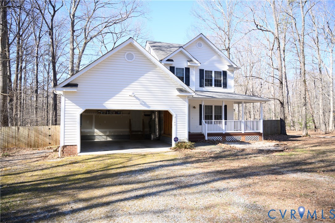 2143 Mountain View Road Powhatan, VA 23139 - Photo 2 of 34 a view of outdoor space yard and front view of a house