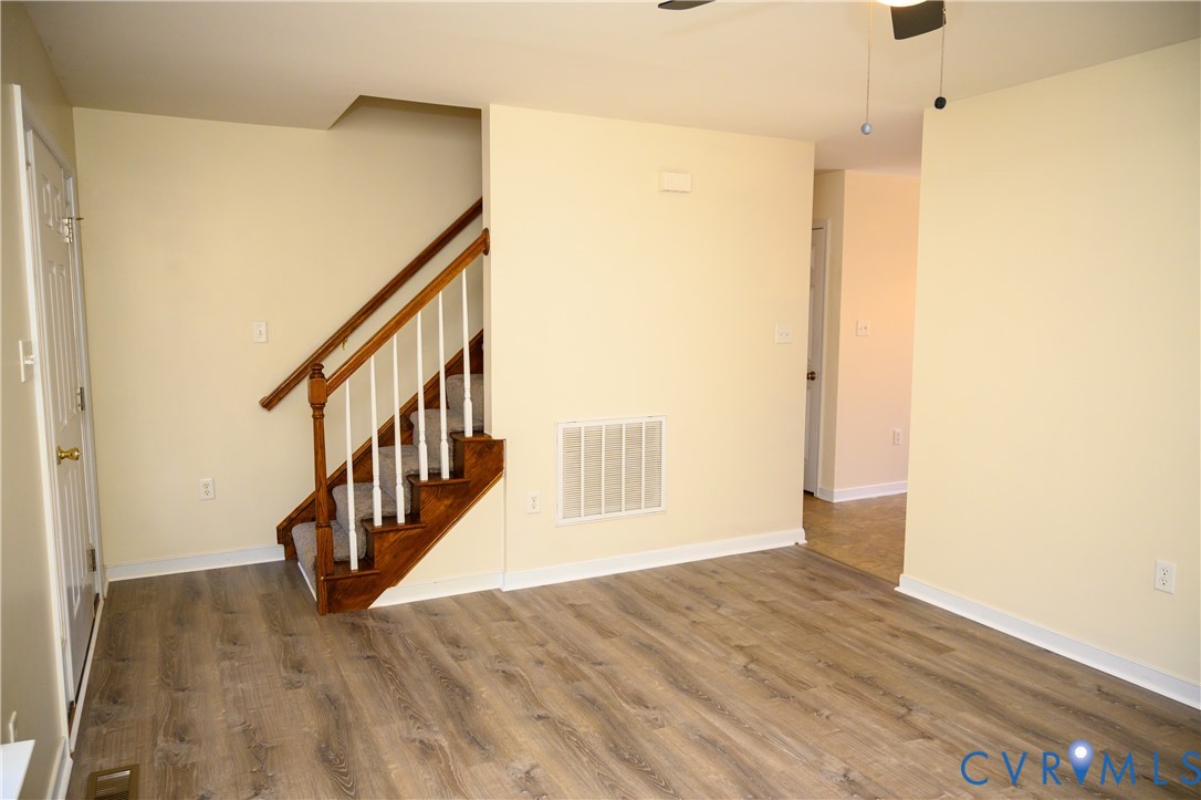 2143 Mountain View Road Powhatan, VA 23139 - Photo 7 of 34 a view of an entryway with wooden floor