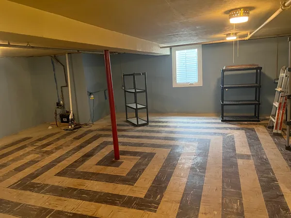 a view of empty room