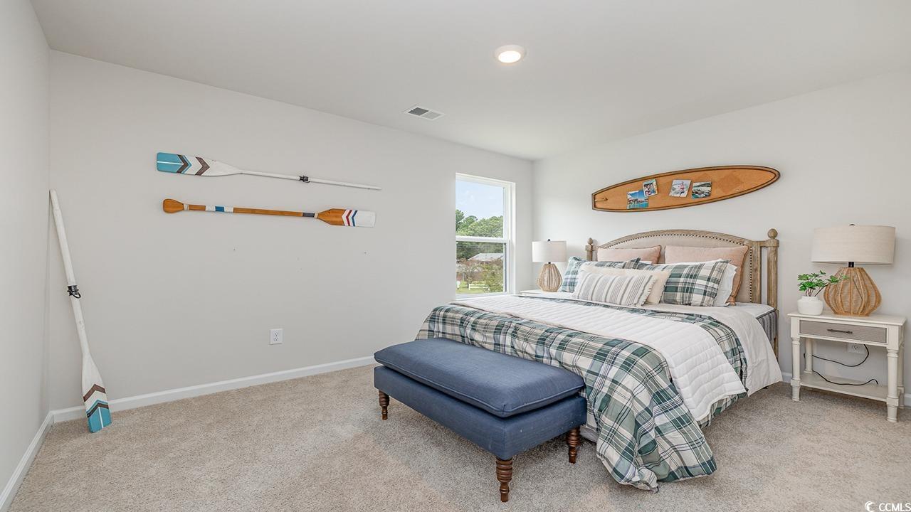 303 Ridley Street Longs, SC 29568 - Photo 31 of 31 Bedroom with light colored carpet and baseboards
