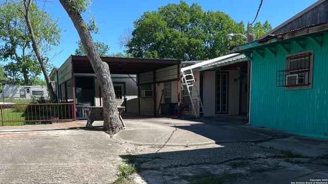 a view of outdoor space and porch