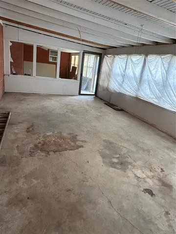 a view of water heater room