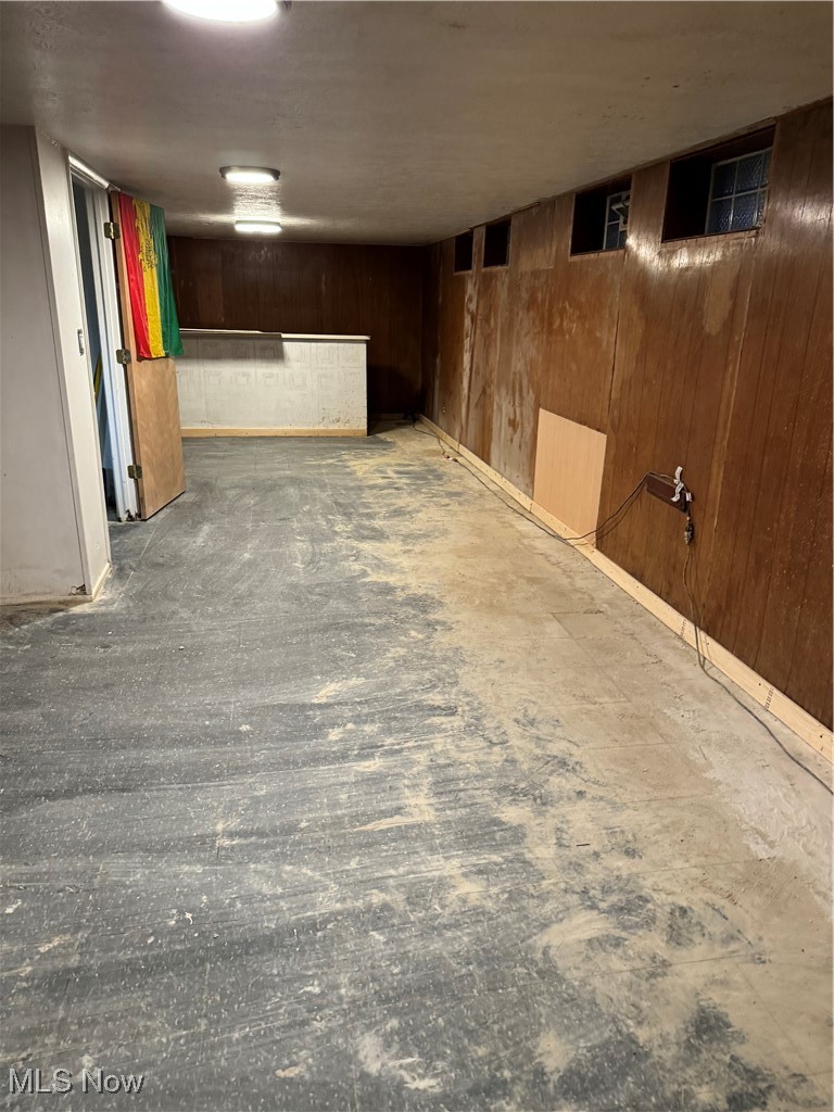 16110 Seville Road Cleveland, OH 44128 - Photo 22 of 25 Basement featuring wood panel walls