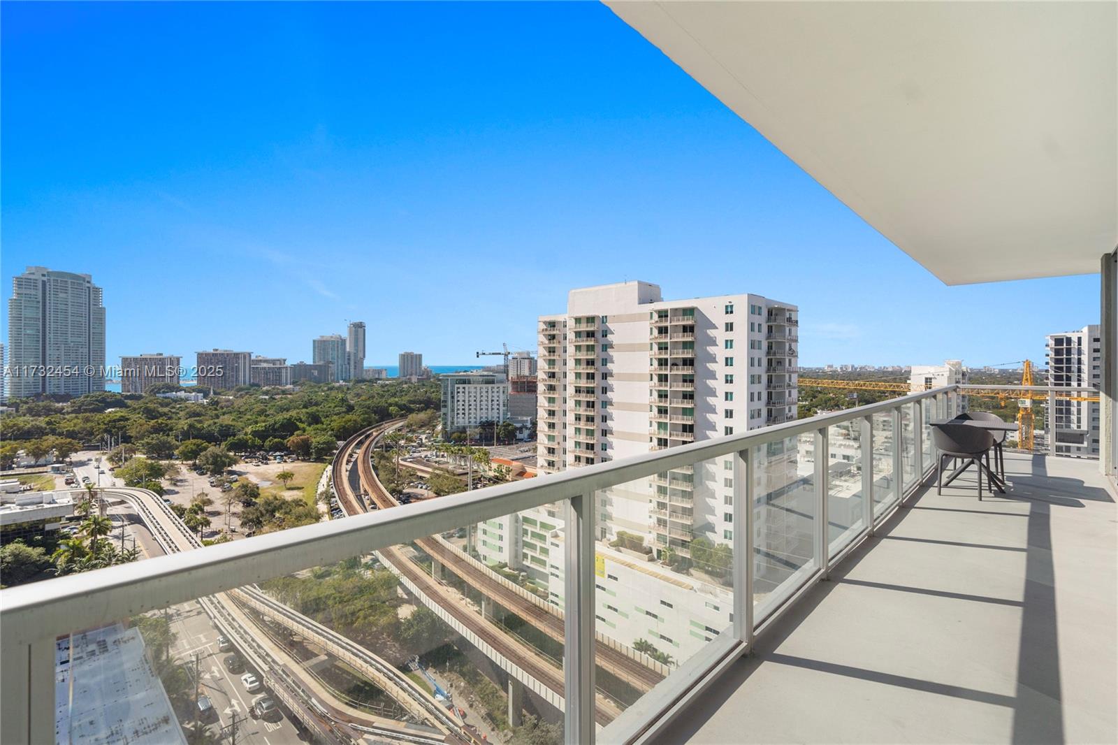 79 Southwest 12th Street, Unit 2001S Miami, FL 33130 - Photo 15 of 29 a view of balcony with city
