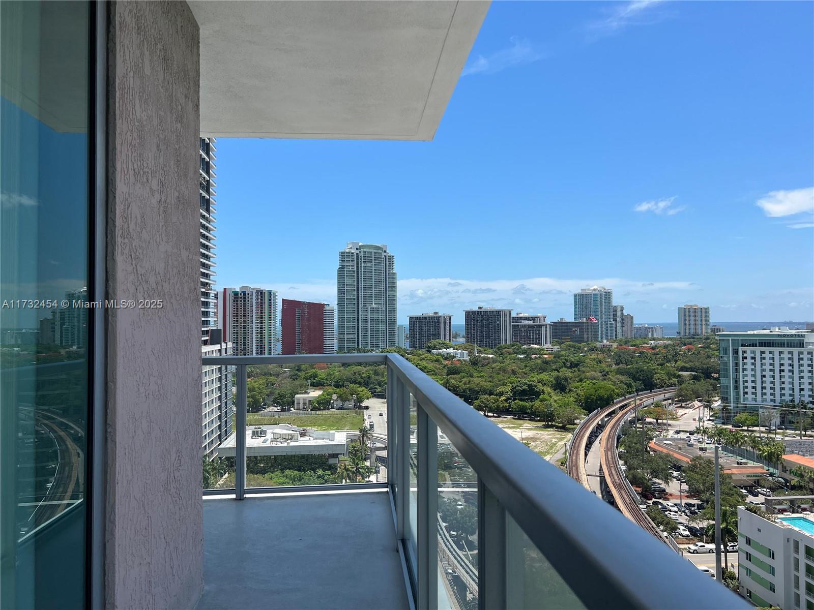 79 Southwest 12th Street, Unit 2001S Miami, FL 33130 - Photo 17 of 29 a view of a city from a balcony