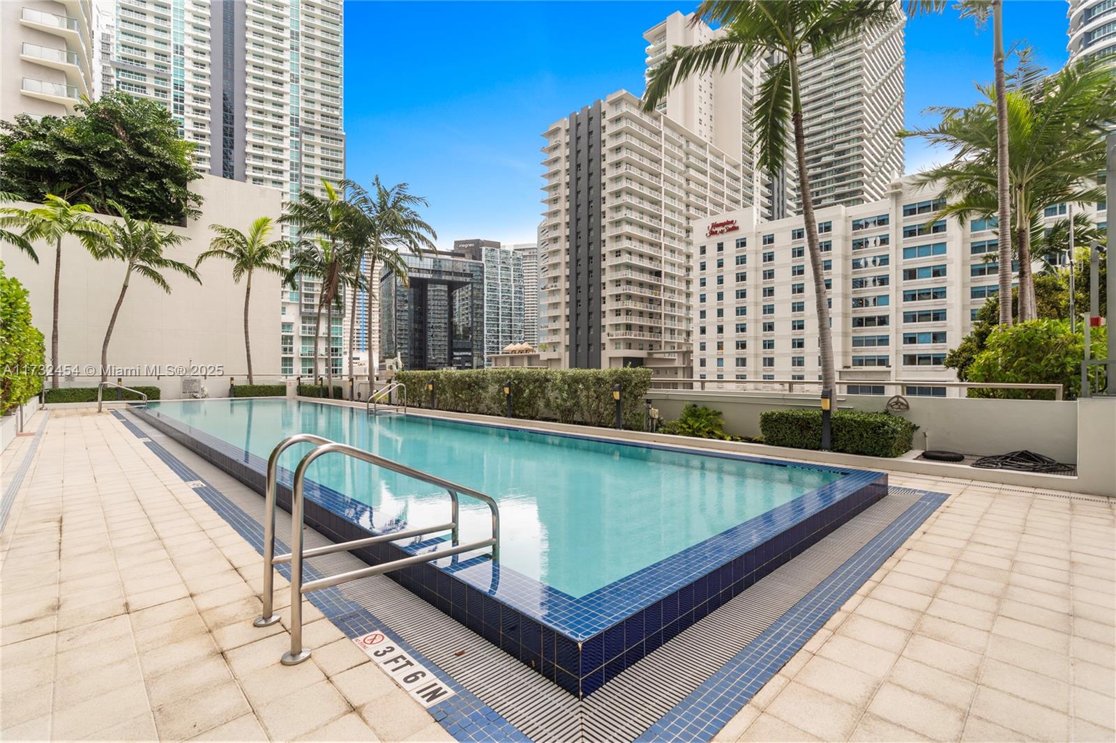 79 Southwest 12th Street, Unit 2001S Miami, FL 33130 - Photo 25 of 29 a view of swimming pool with chairs