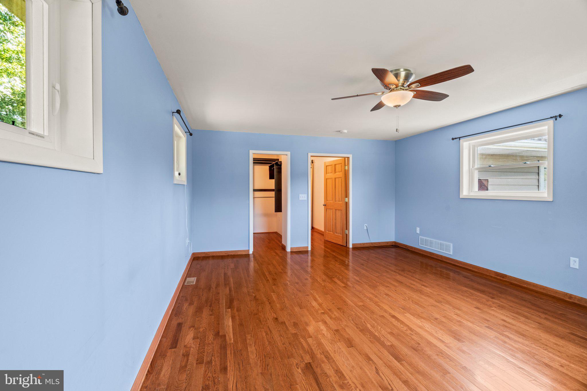 281 Pennington - Harbourton Road Pennington, NJ 08534 - Photo 14 of 35 a view of an empty room with a window and wooden floor