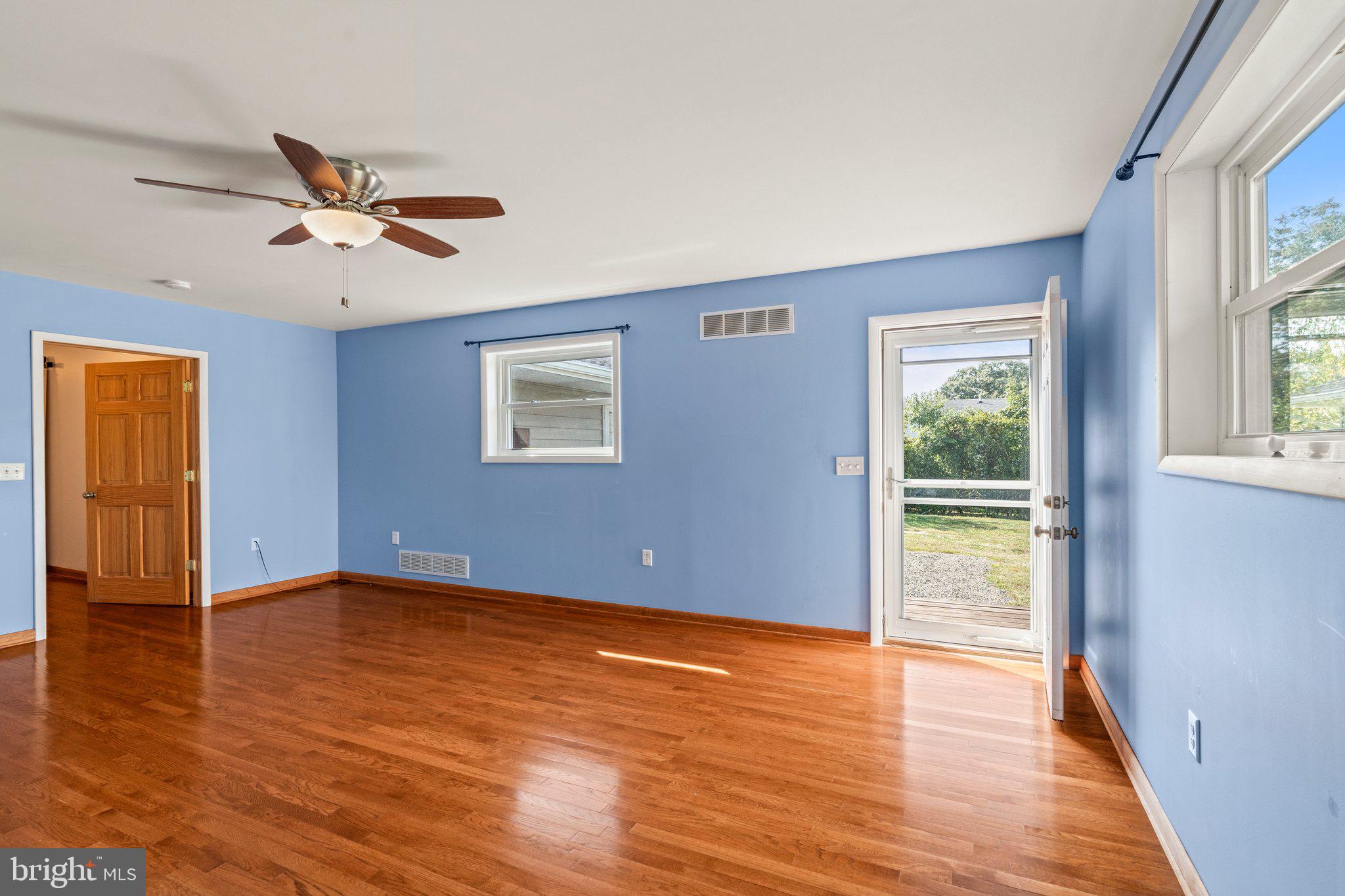 281 Pennington - Harbourton Road Pennington, NJ 08534 - Photo 15 of 35 wooden floor in an empty room with a window