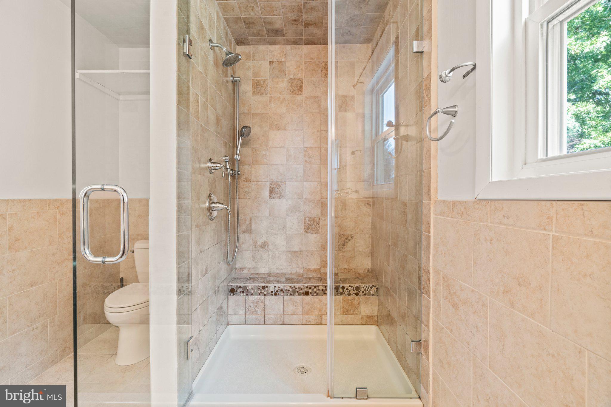 281 Pennington - Harbourton Road Pennington, NJ 08534 - Photo 18 of 35 a bathroom with a shower and a toilet