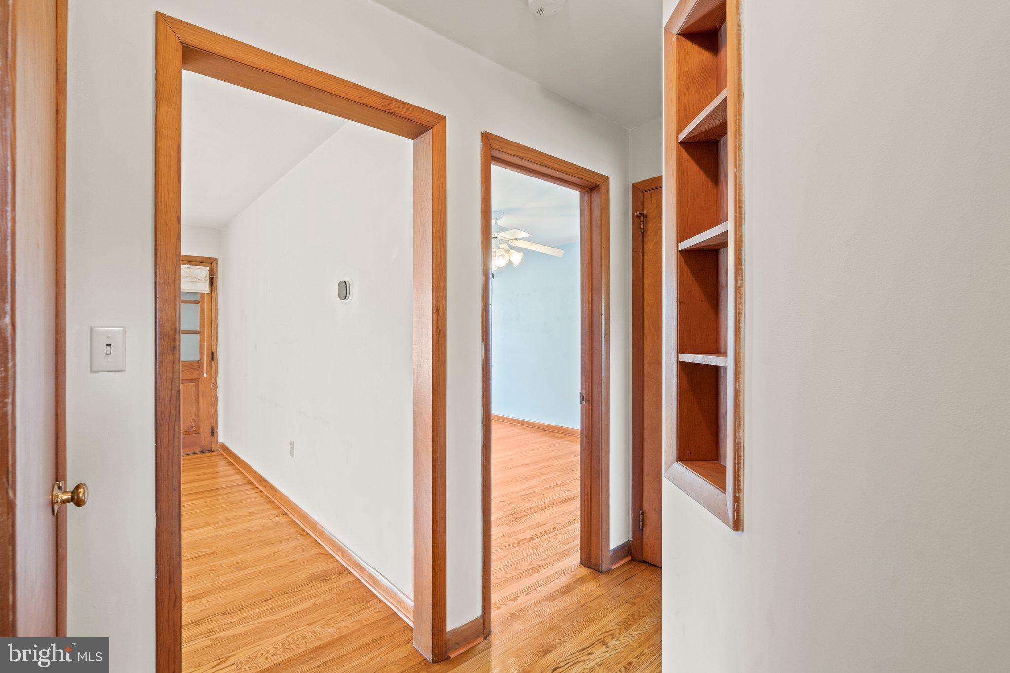 281 Pennington - Harbourton Road Pennington, NJ 08534 - Photo 24 of 35 a view of a hallway with wooden floor and staircase