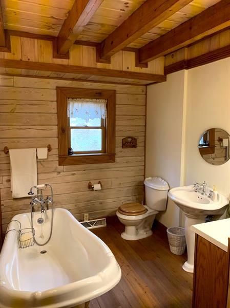 395 Adams Road Kittanning, PA 16201 - Photo 22 of 25 Main floor bathroom with clawfoot tub