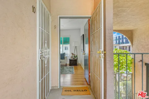 a view of path along with potted plants