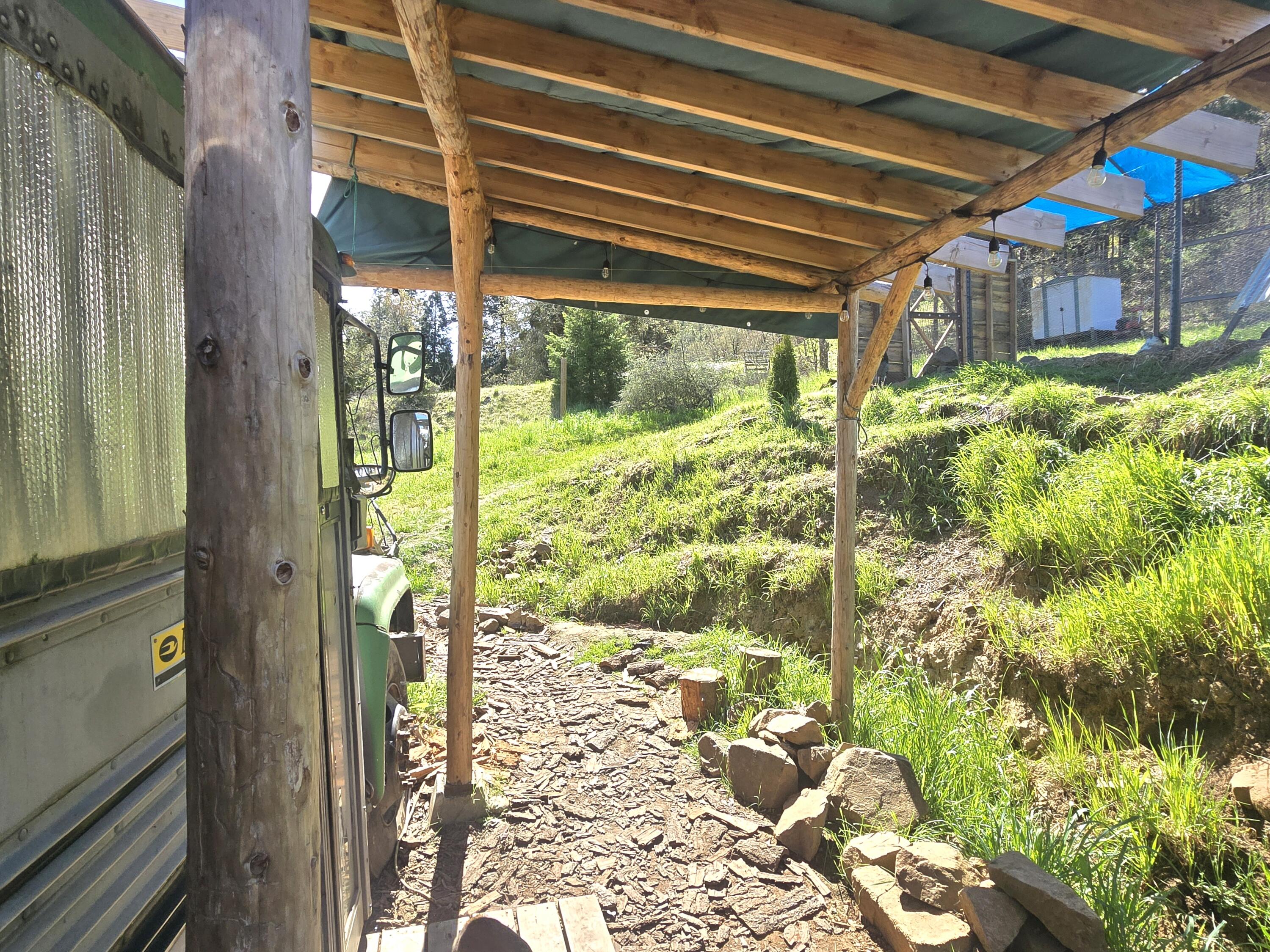 12726 Water Gap Road Williams, OR 97544 - Photo 10 of 47 a view of a porch