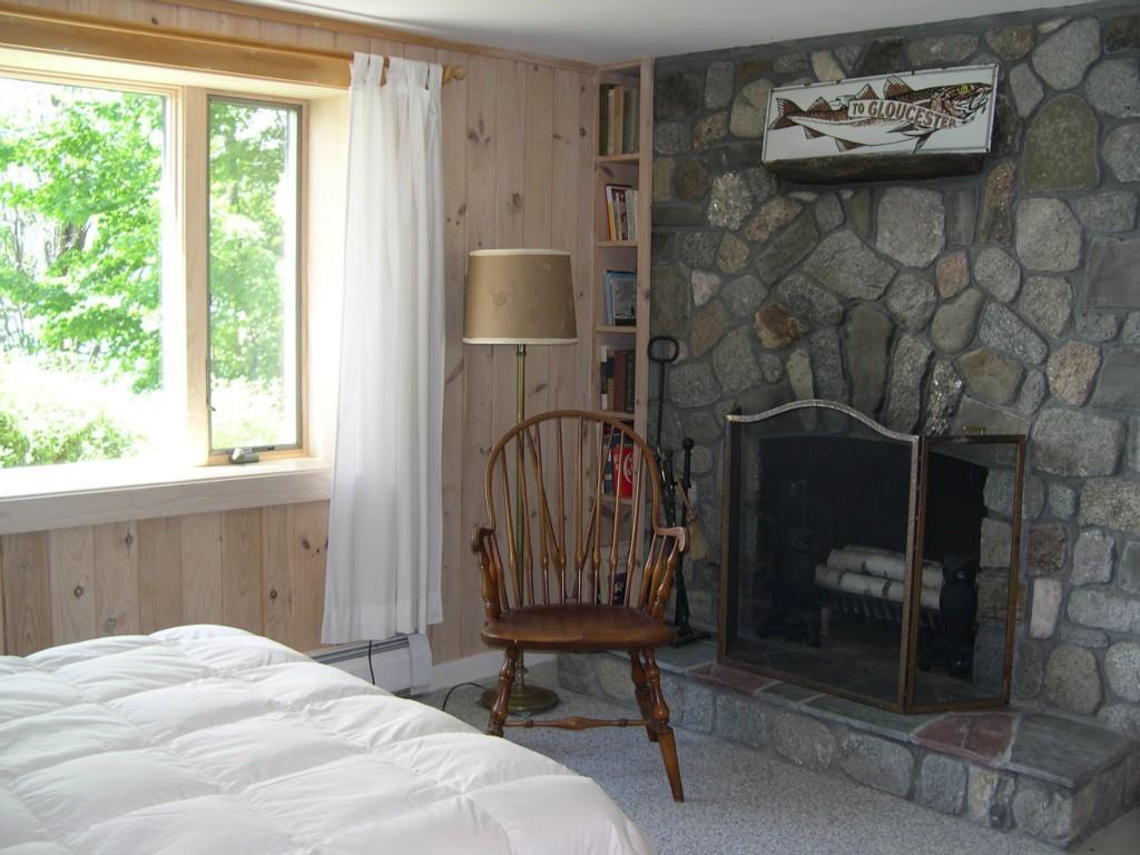 70 Bear Path Rangeley, ME 04970 - Photo 5 of 32 guest bedroom stone fireplace