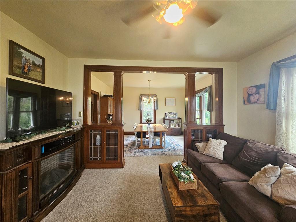 175 Blackfield Road Garrett, PA 15542 - Photo 3 of 37 a living room with furniture and a flat screen tv