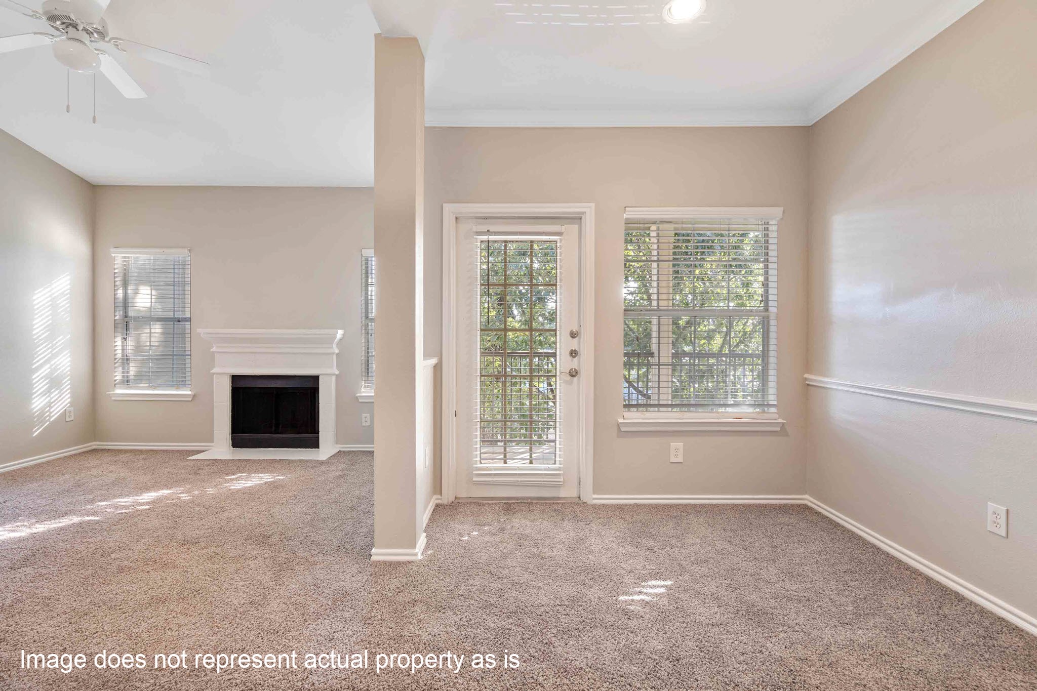 2400-625 Spring Rain Drive Spring, TX 77379 - Photo 11 of 36 a view of a livingroom with a fireplace and window