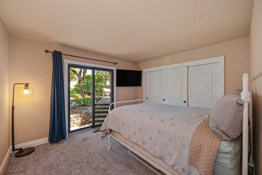 5551 Saddlehorn Road Shingle Springs, CA 95682 - Photo 41 of 48 Main level - Bedroom 2 with rear yard access