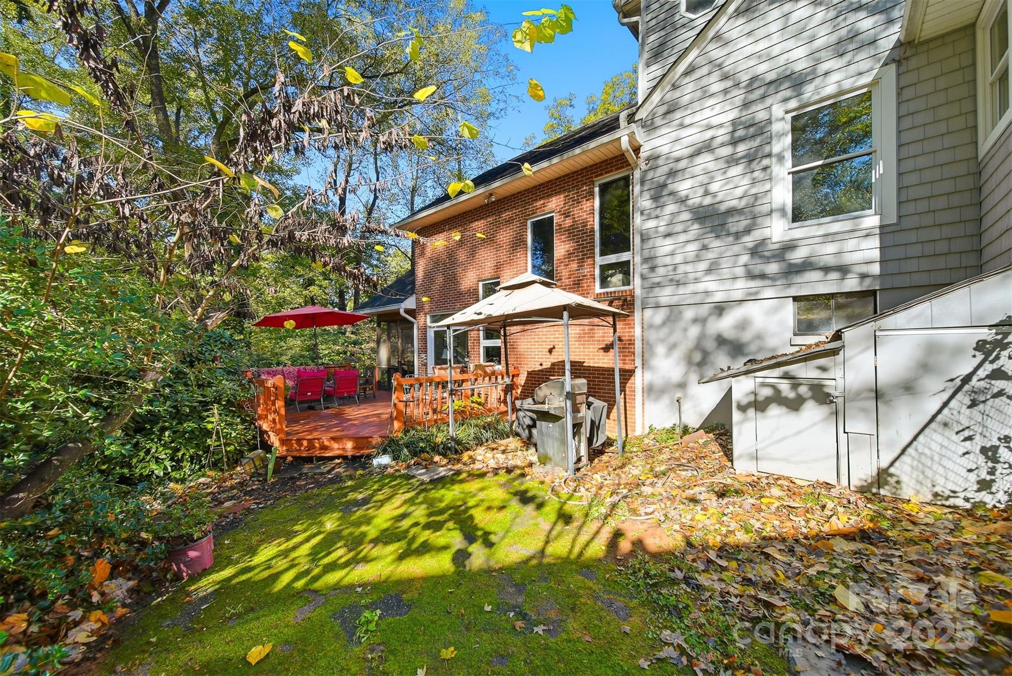 619 4th Street Northeast Hickory, NC 28601 - Photo 32 of 38 a view of a chairs and table in the patio