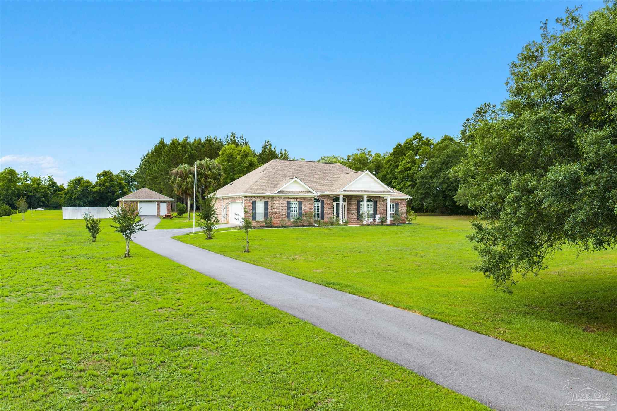 26064 Chatelaine Road Elberta, AL 36530 - Photo 44 of 52 a view of yard with swimming pool and green space