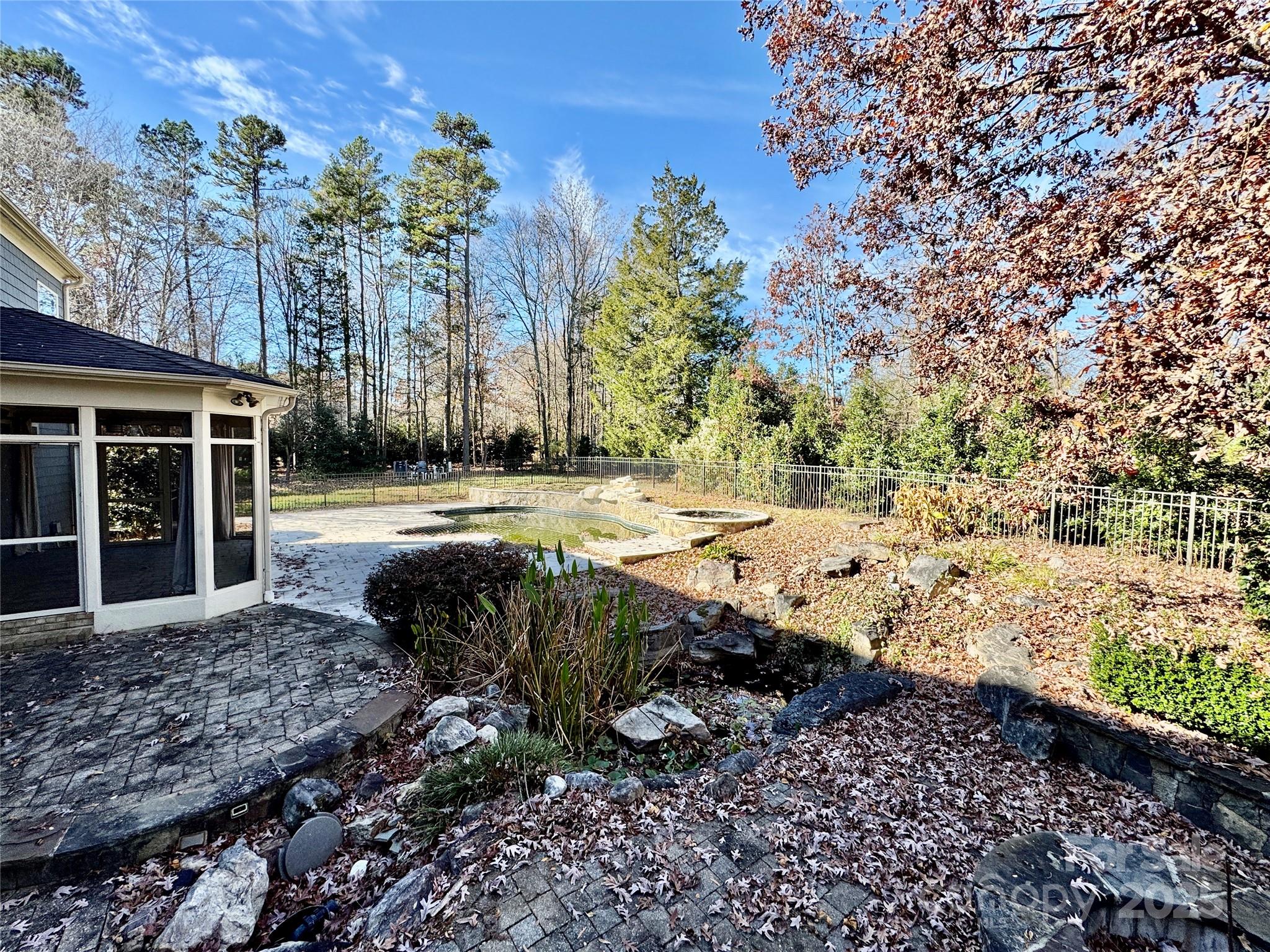 600 Baron Road Waxhaw, NC 28173 - Photo 39 of 42 a view of a yard with plants and trees