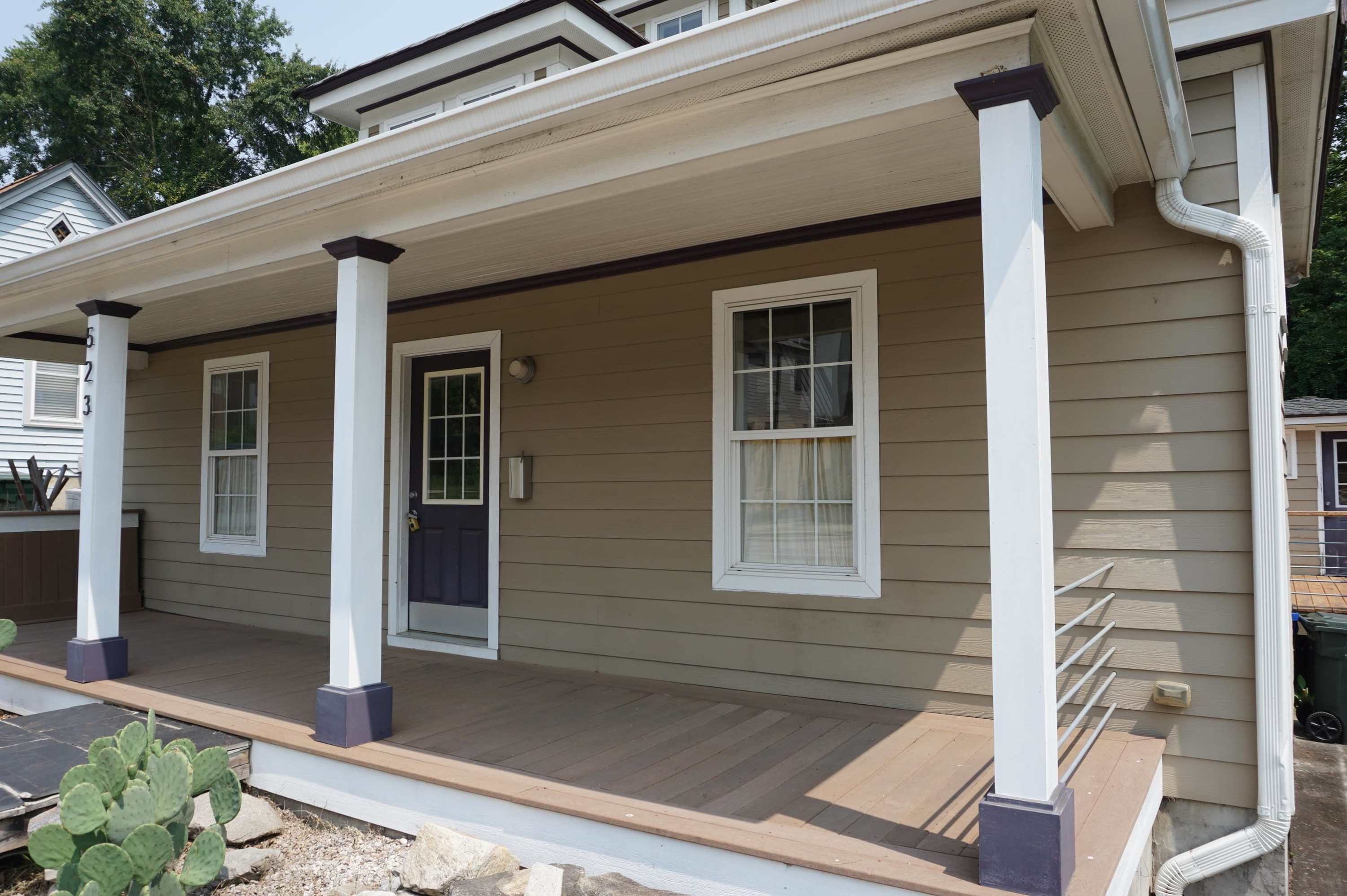523 East Edenton Street Raleigh, NC 27601 - Photo 3 of 53 a front view of a house with a garage